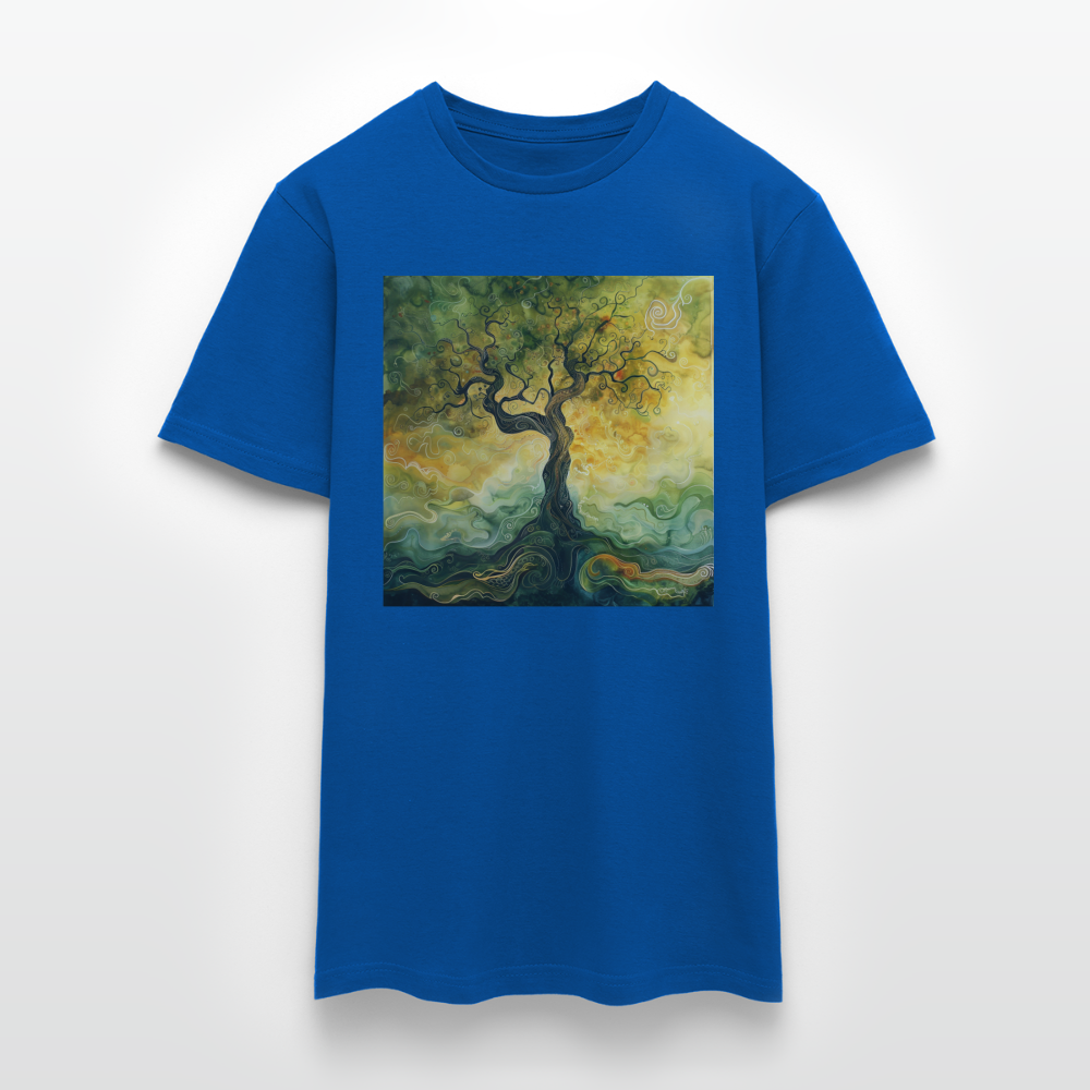 Trädets visdom, T-shirt herr - kungsblå