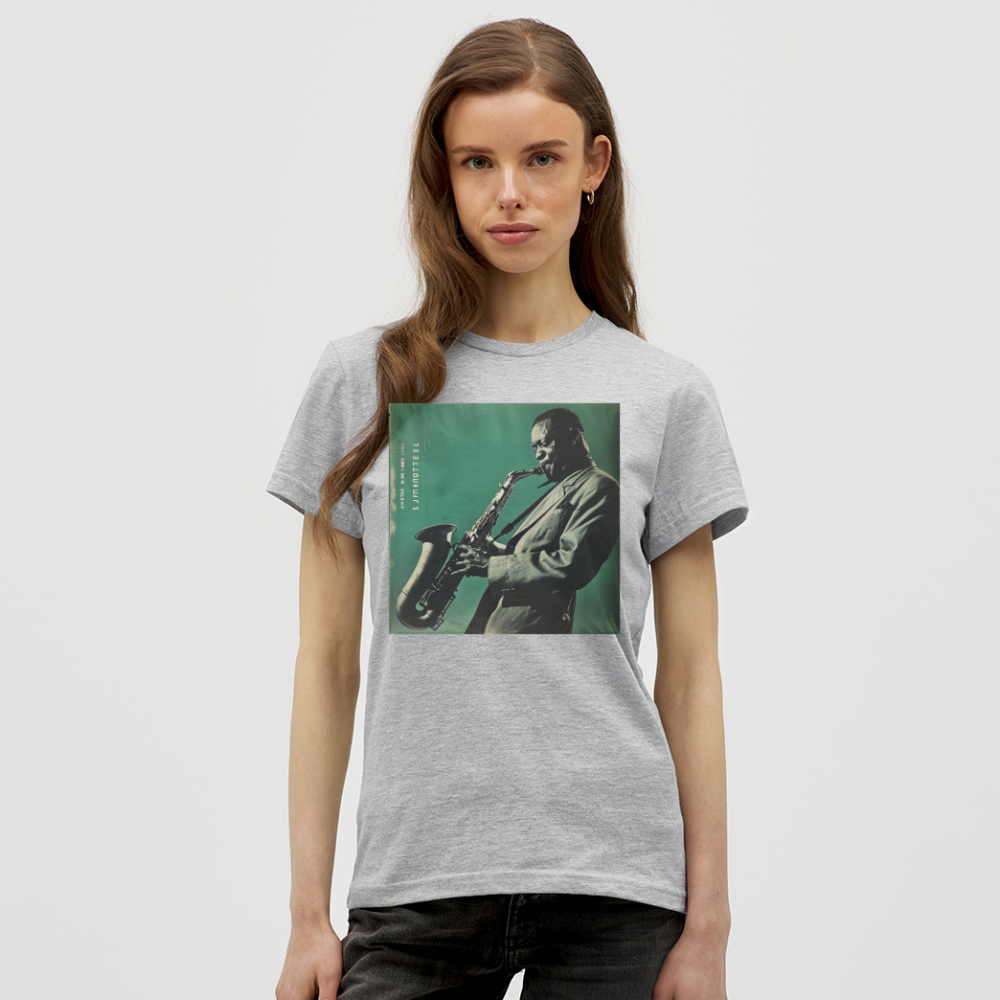 Nattens Toner i New York, T-shirt dam - gråmelerad