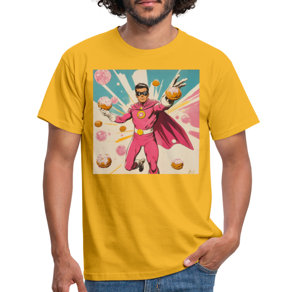 Frosting-Fury, T-shirt herr - gul