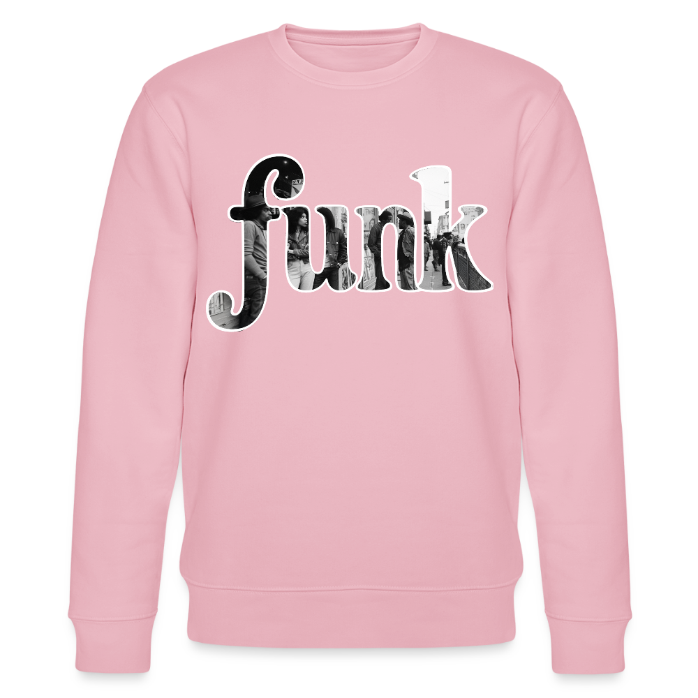 Funk Vibes, Ekologisk sweatshirt CHANGER unisex från Stanley/Stella - ljusrosa