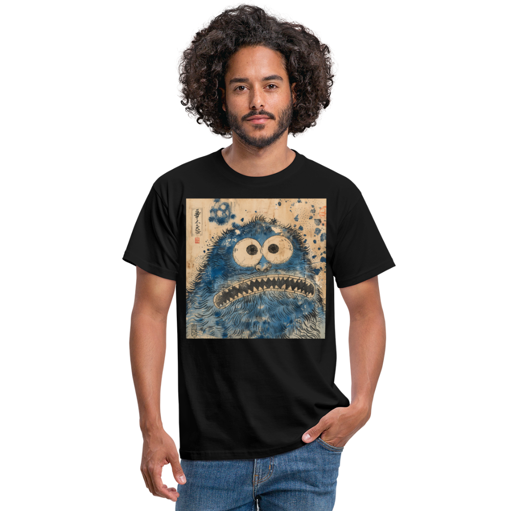 Uramiko ramlar i floden, T-shirt herr - svart