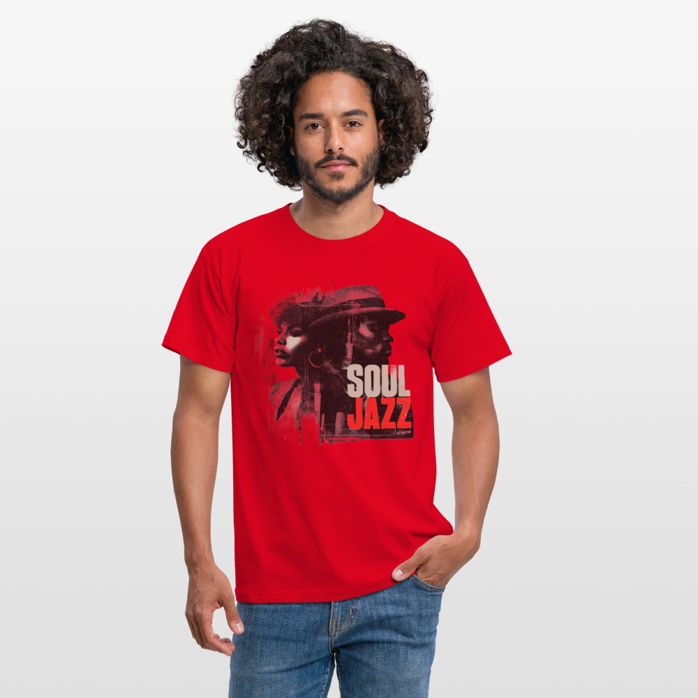 Soul Jazz Experience, T-shirt unisex - röd
