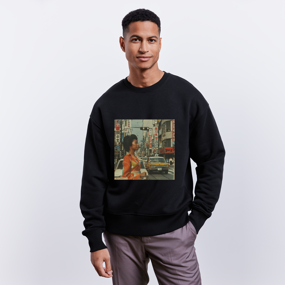 Yumi Sakamoto, Ekologisk oversizetröja RADDER unisex från Stanley/Stella - svart