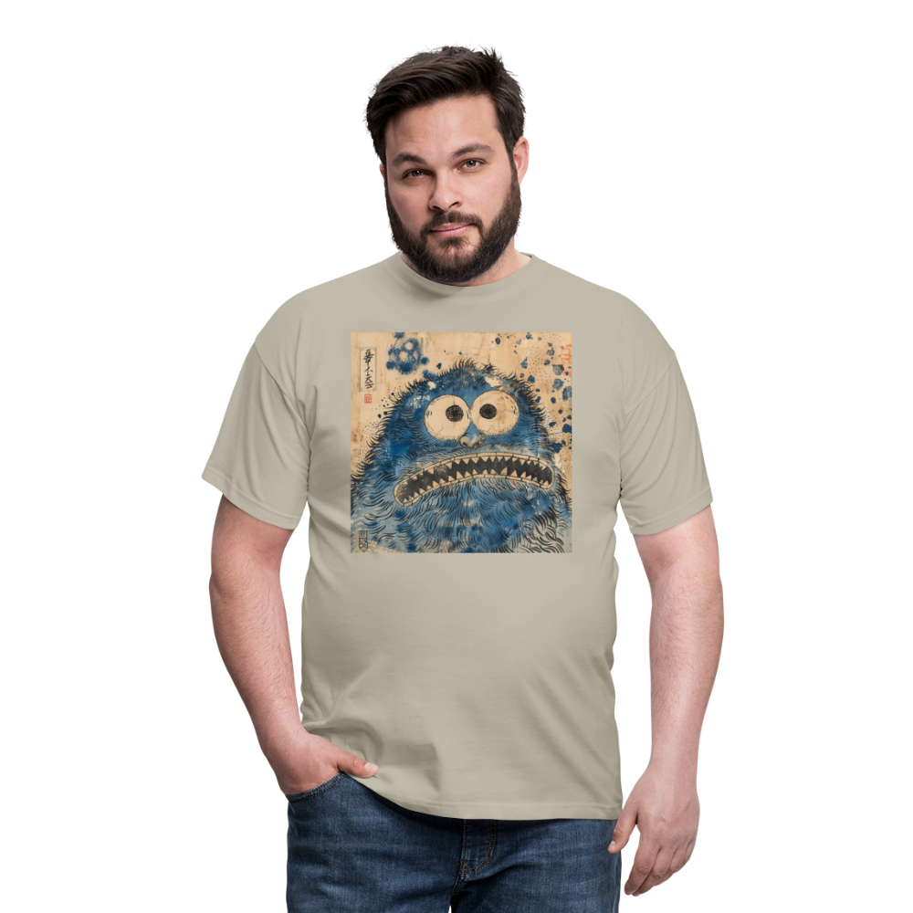 Uramiko ramlar i floden, T-shirt herr - sandbeige