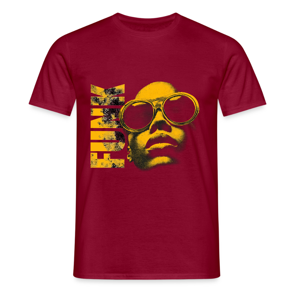 Funk Eternal, T-shirt herr - tegelröd