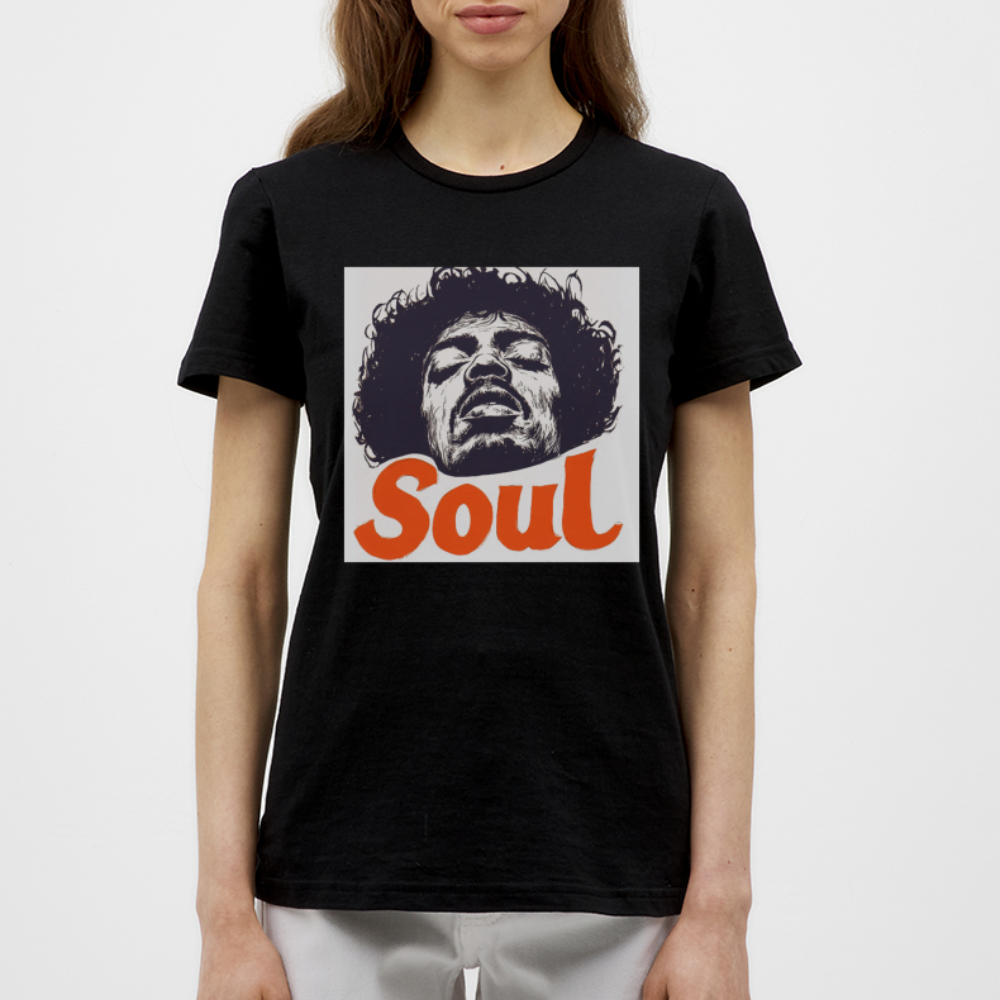 Soul, T-shirt dam - svart