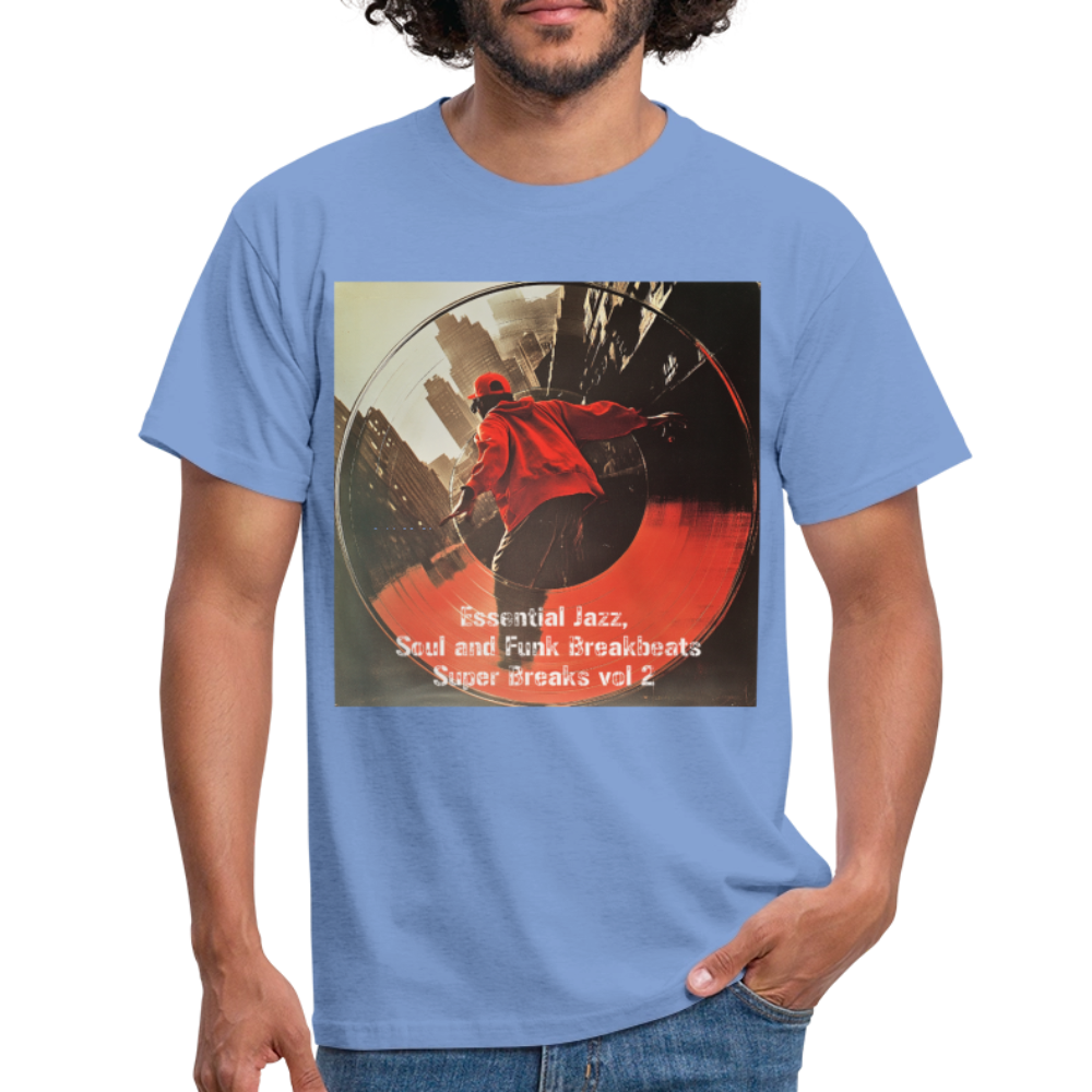 Super Breaks vol 2, T-shirt herr - carolina blue