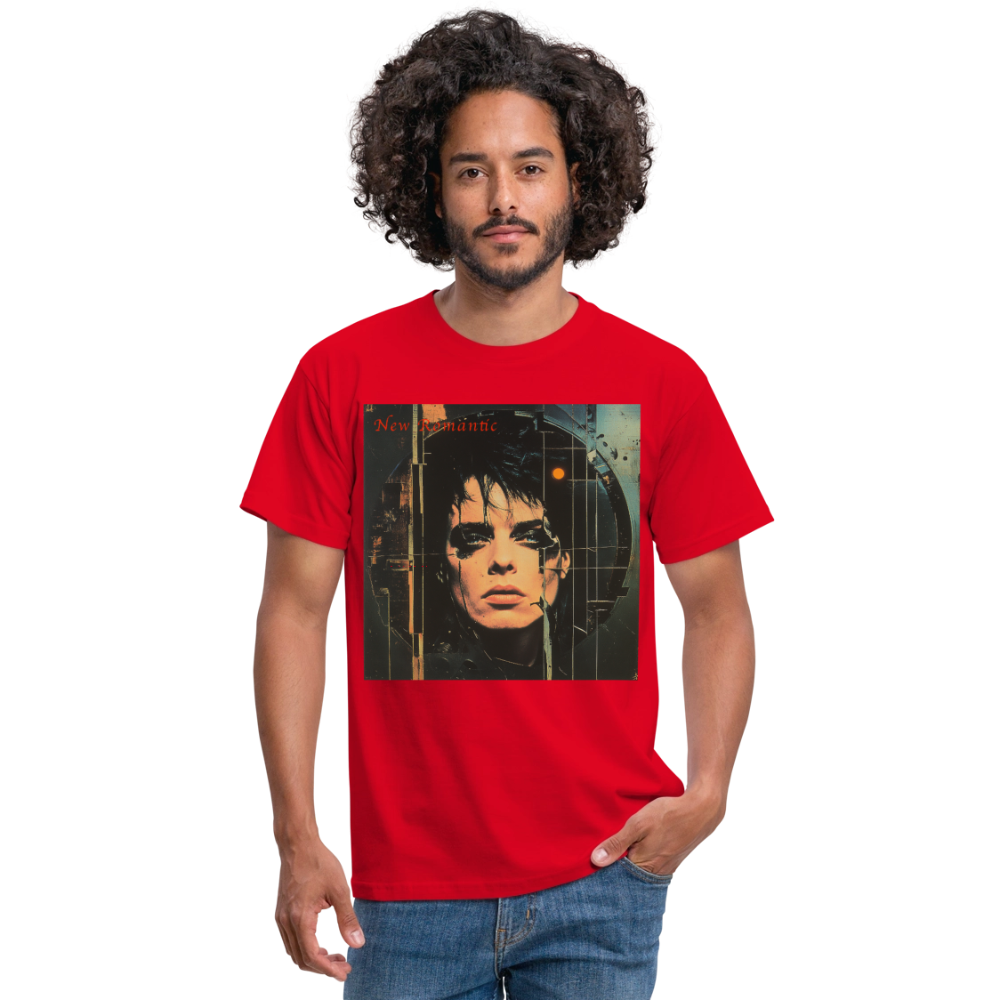 New Romance, T-shirt herr - röd