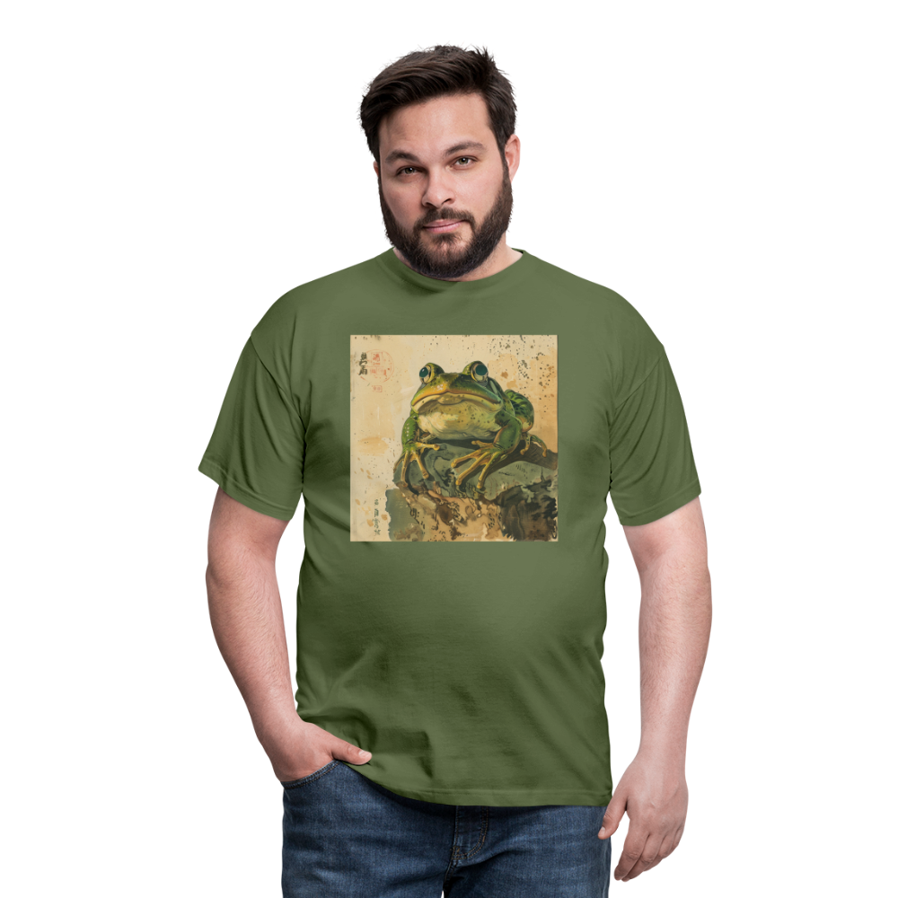 Grodan i Skymningen, T-shirt herr - Militärgrön