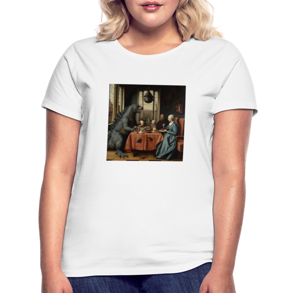 Familjens Fest med Gäst, T-shirt dam - vit
