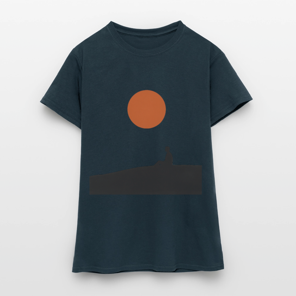 Under the sun, T-shirt dam - marinblå