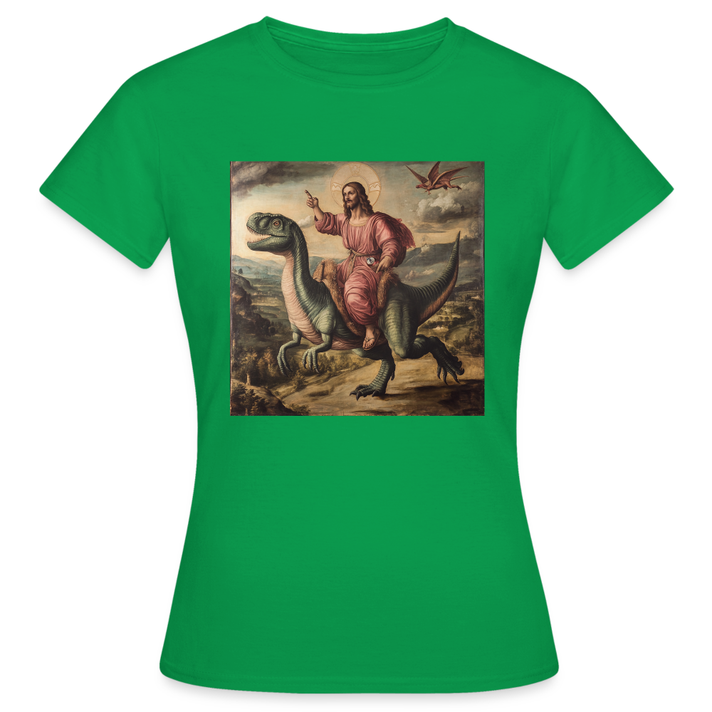 Ritten genom Tiden, T-shirt dam - kellygrön