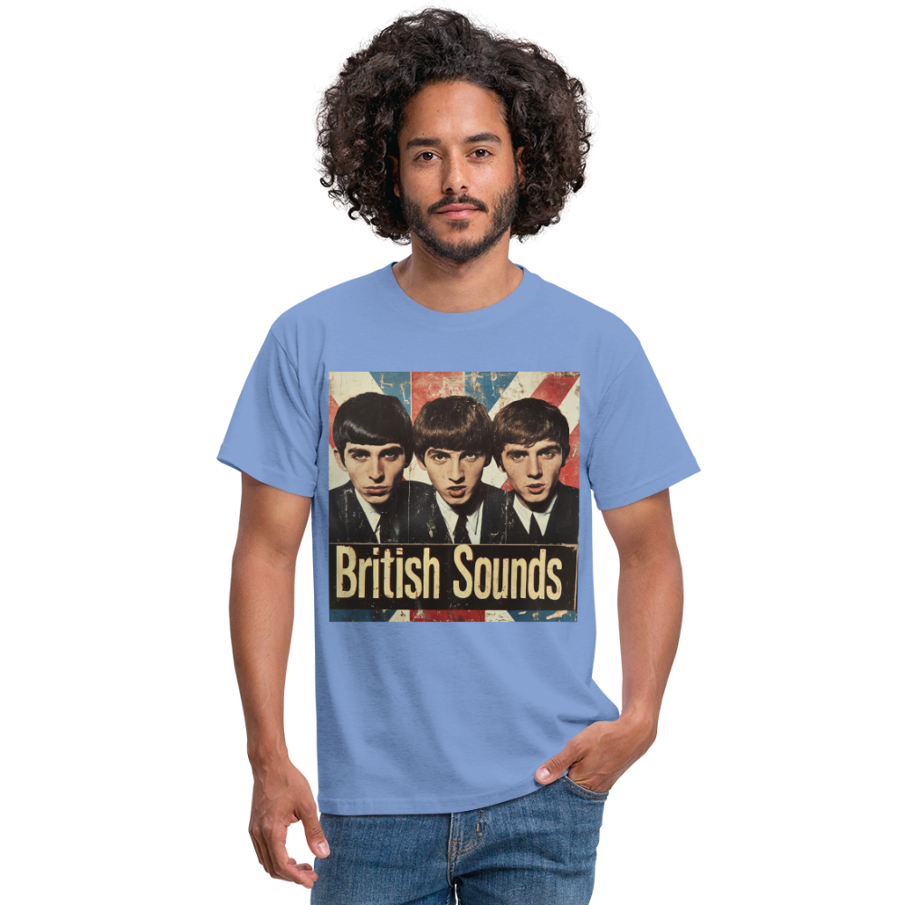 British sounds 1965, T-shirt herr - carolina blue