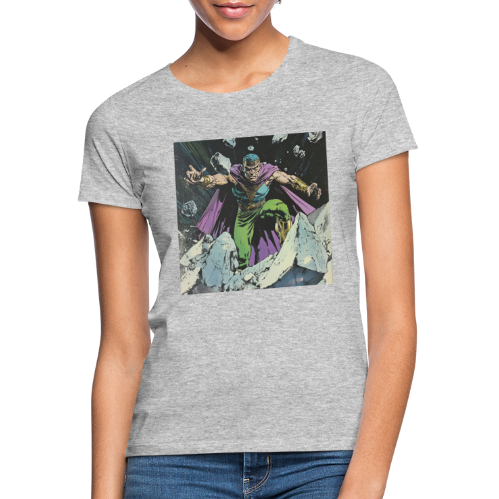Granitus, T-shirt dam - gråmelerad