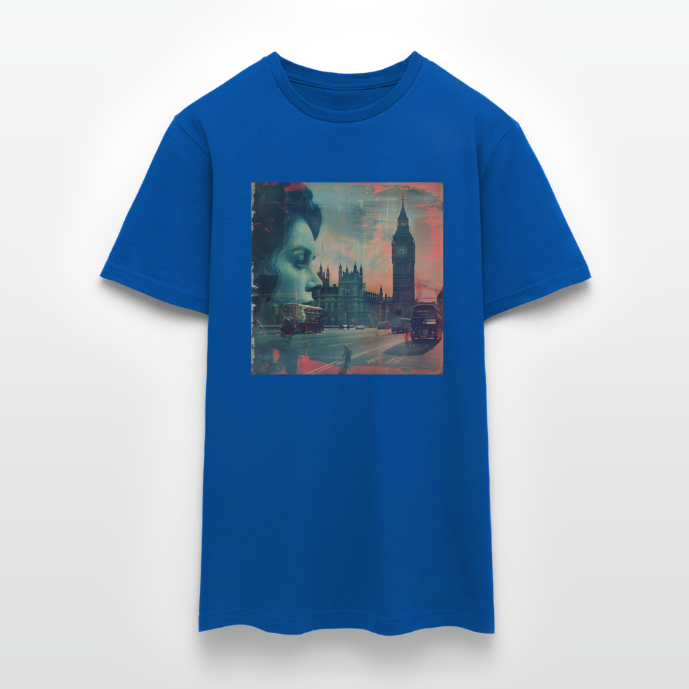 The Beat of London, T-shirt herr - kungsblå