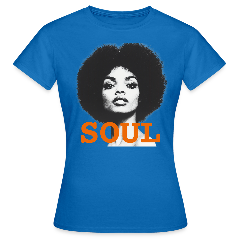 Soul PWR, T-shirt dam - royalblå
