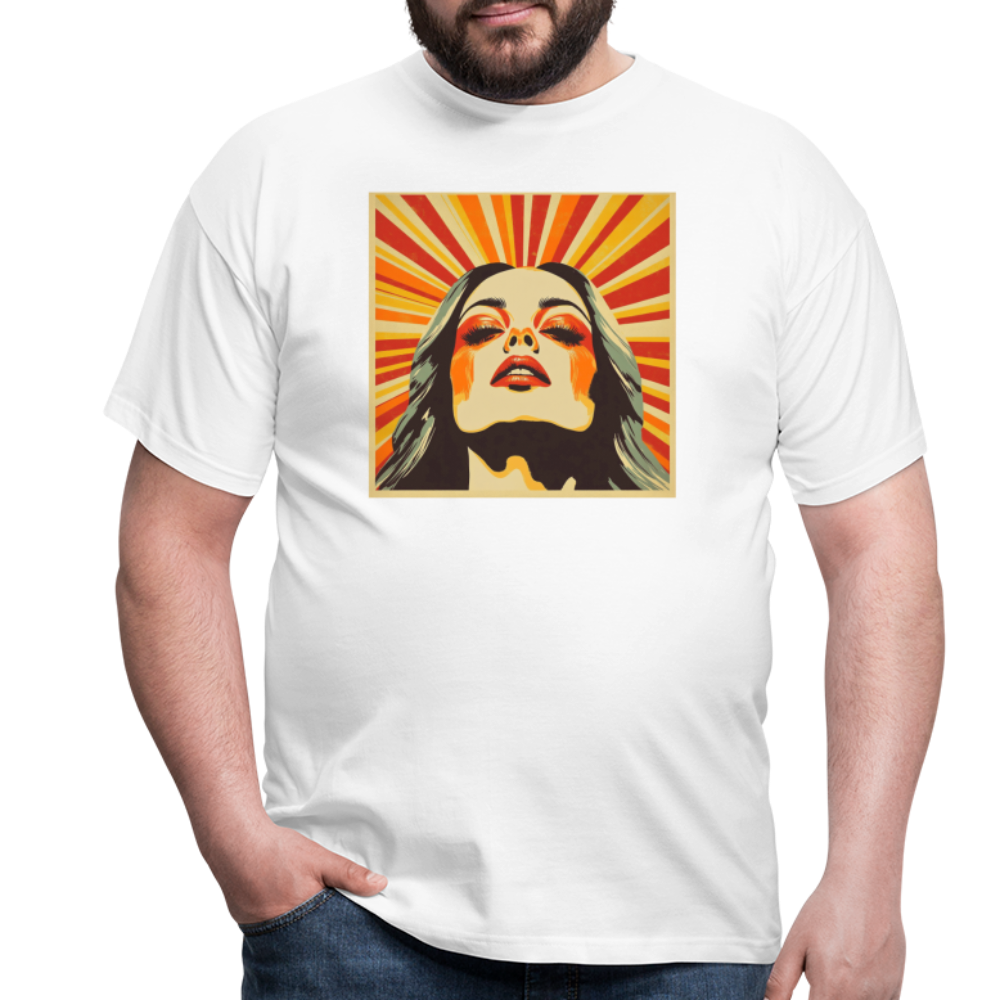 Dagens Första Strålar, T-shirt herr - vit
