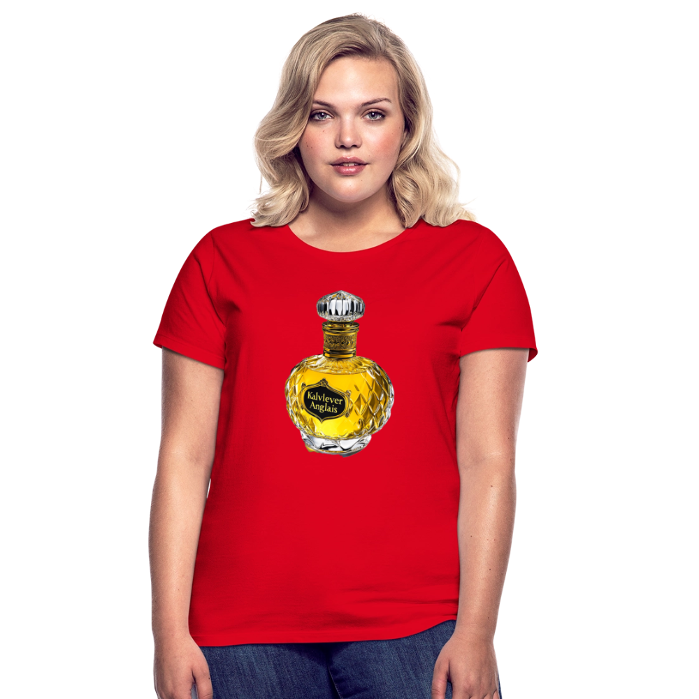 Eau de Perfume, T-shirt dam - röd