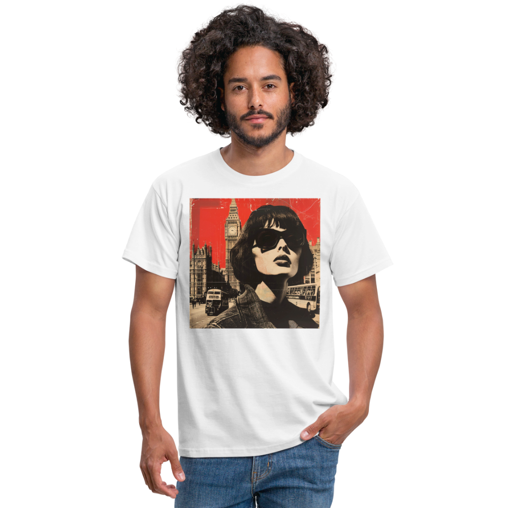 T-shirt herr - vit