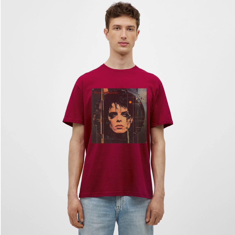 New Romance, T-shirt herr - tegelröd