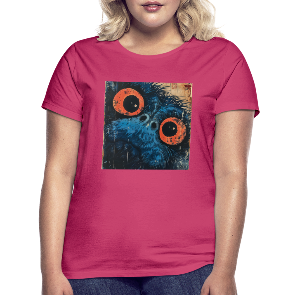 Den blå vännen, T-shirt dam - azalea