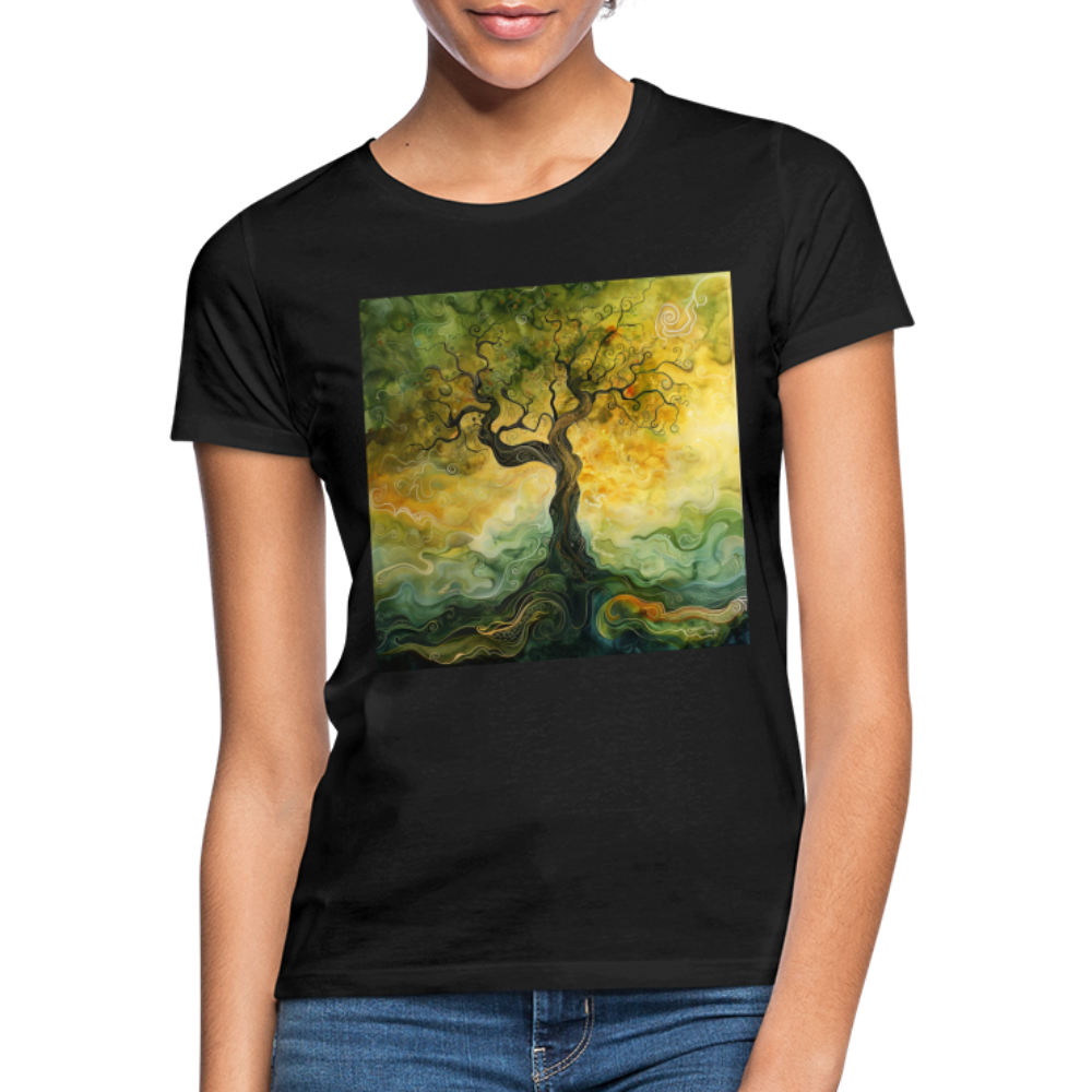 Trädets visdom, T-shirt dam - svart