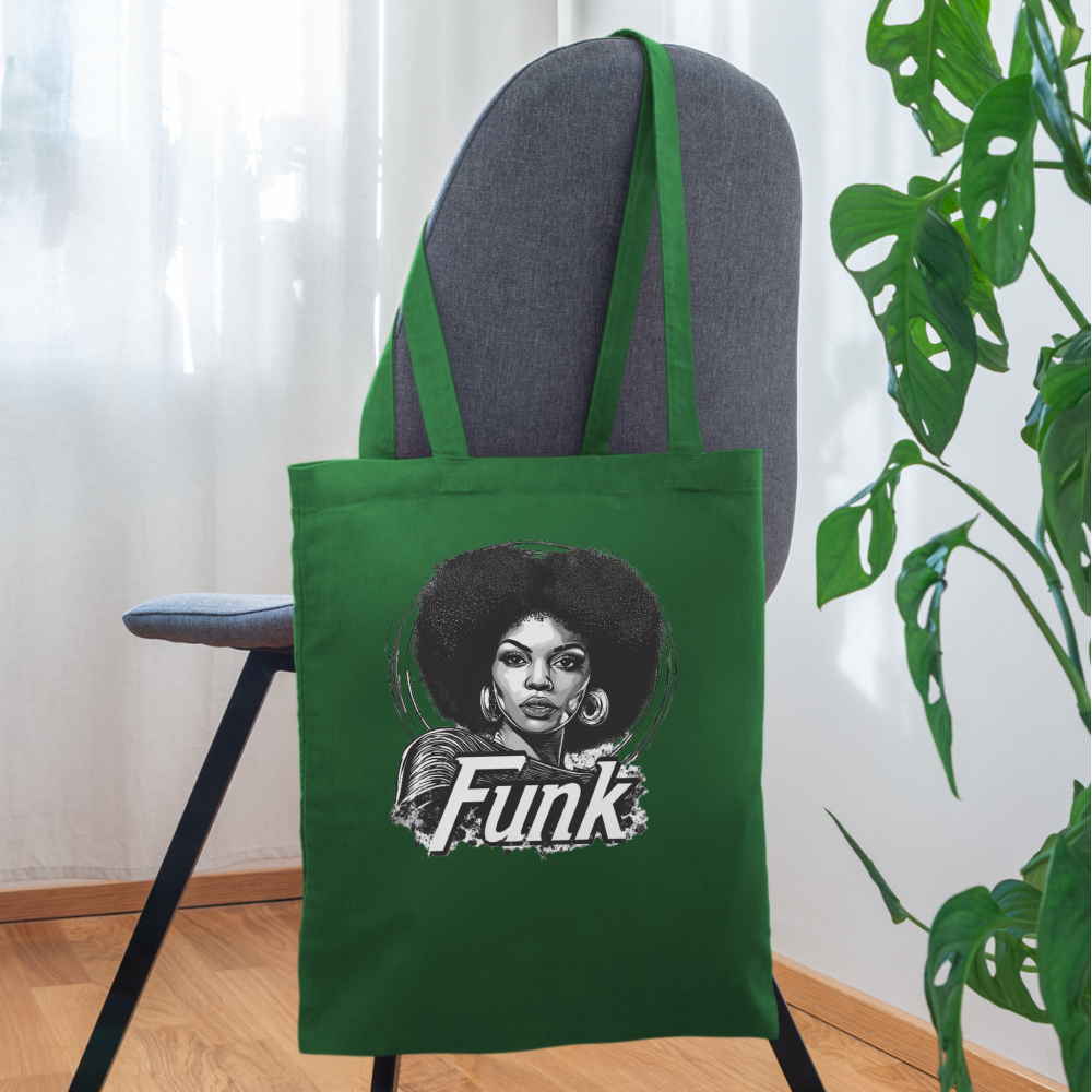 Funk Queen: Power in Motion, (transparent bakgrund) TygvÀska - gran