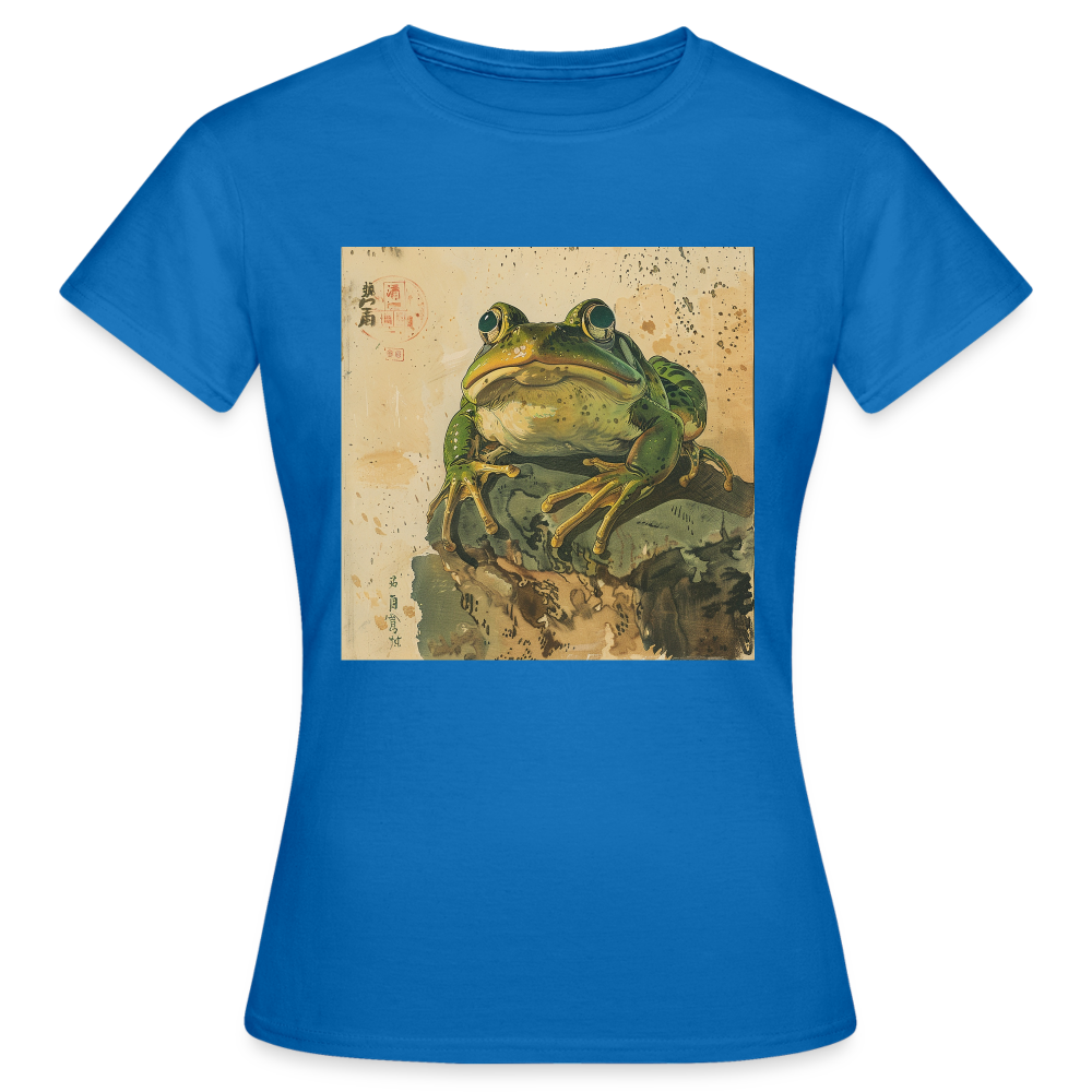 Grodan i Skymningen, T-shirt dam - royalblå