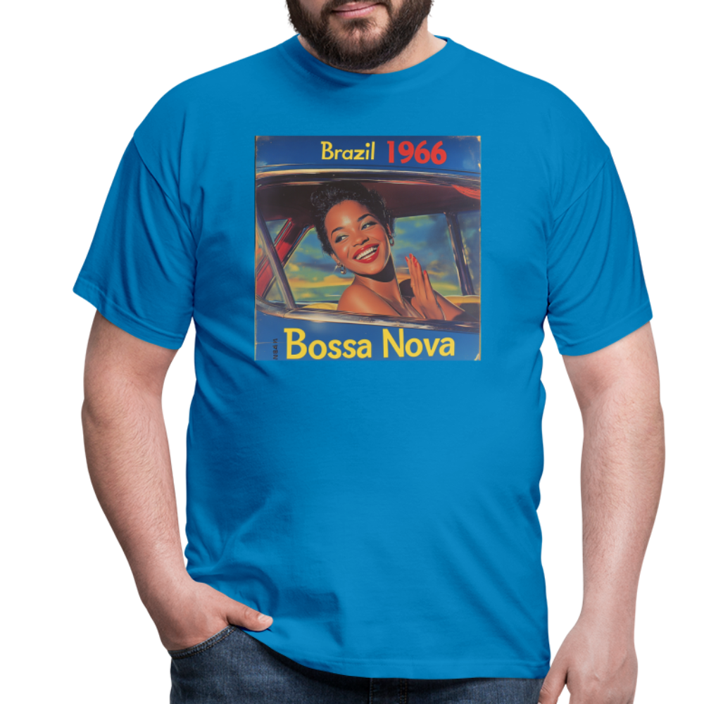 Isabela Costa, brazil 1966, T-shirt herr - kungsblå