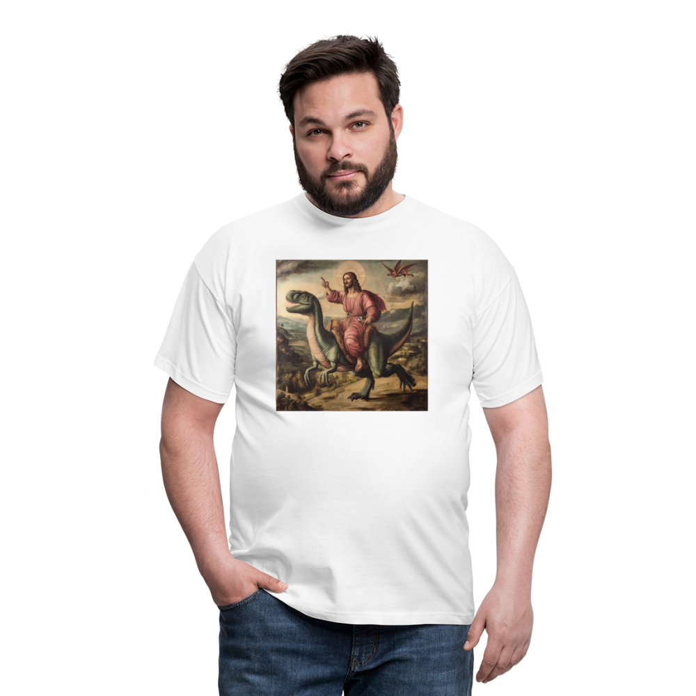 Ritten genom Tiden, T-shirt herr - vit