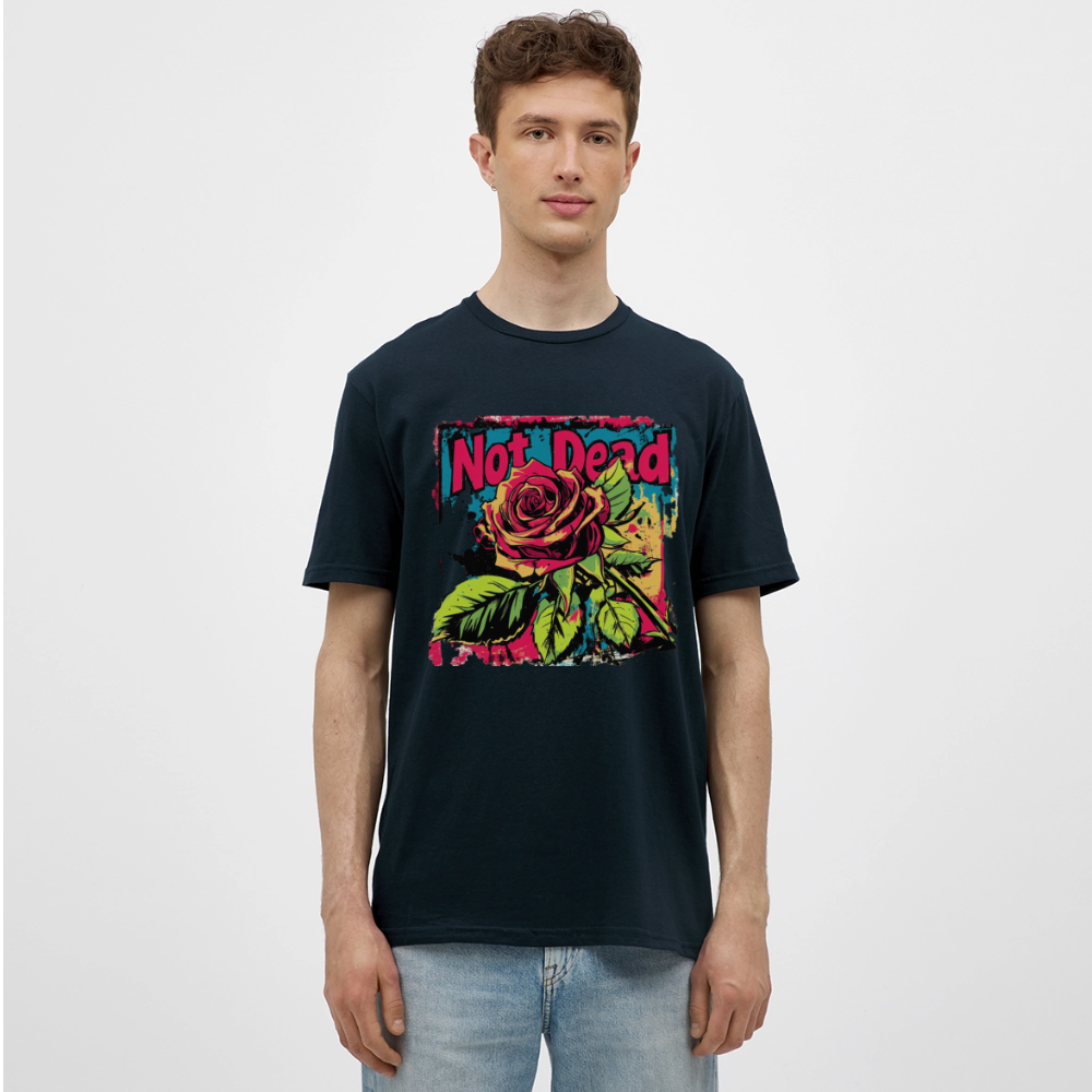 Den Eviga Rosen, T-shirt herr - marinblå