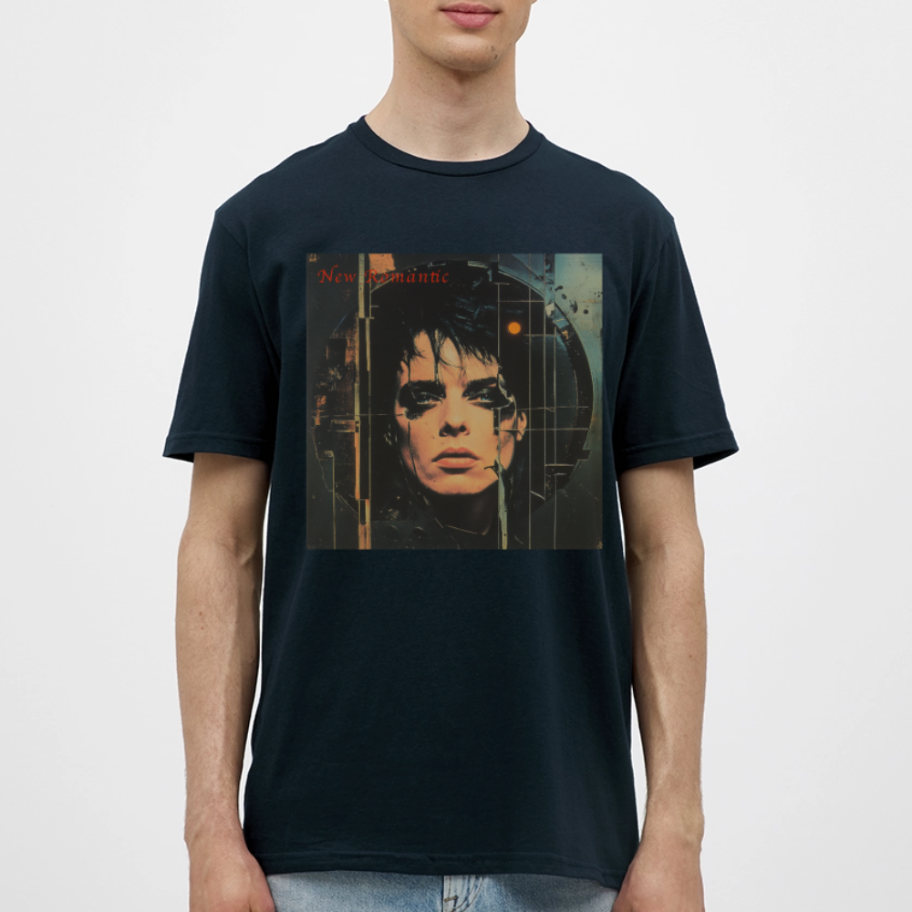 New Romance, T-shirt herr - marinblå