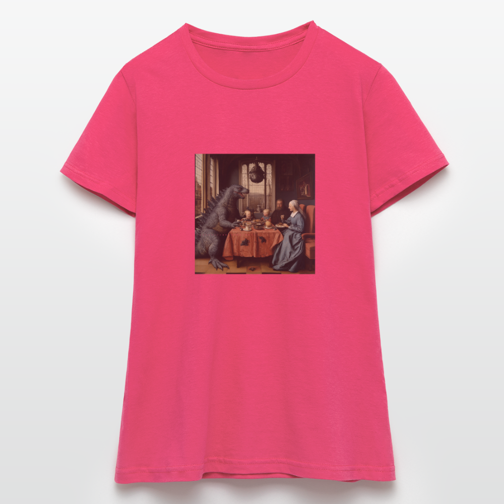 Familjens Fest med Gäst, T-shirt dam - azalea