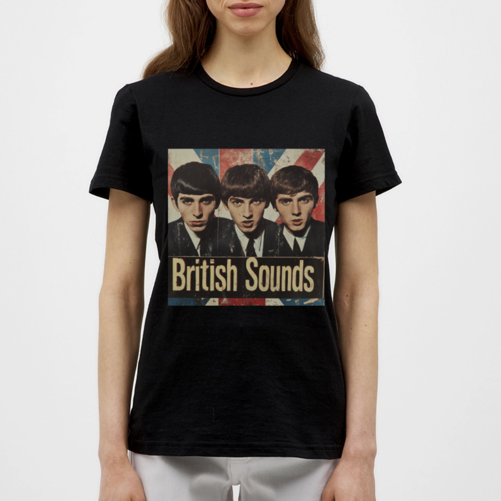 British sounds 1965, T-shirt dam - svart