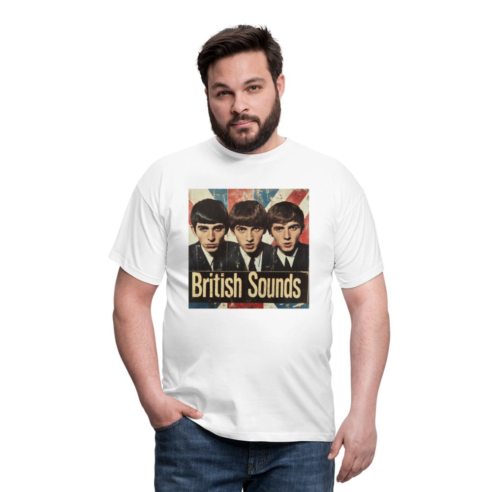 British sounds 1965, T-shirt herr - vit