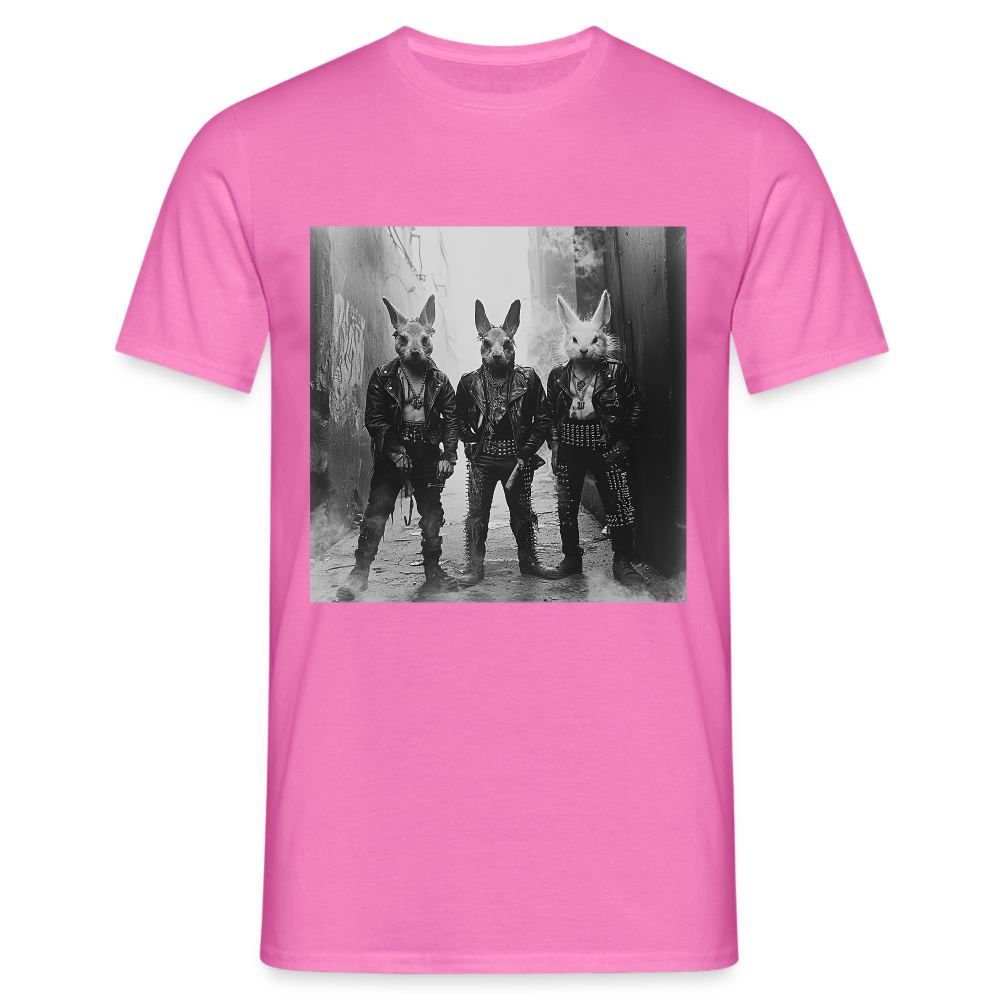The Hare Raisers, T-shirt herr - rosa