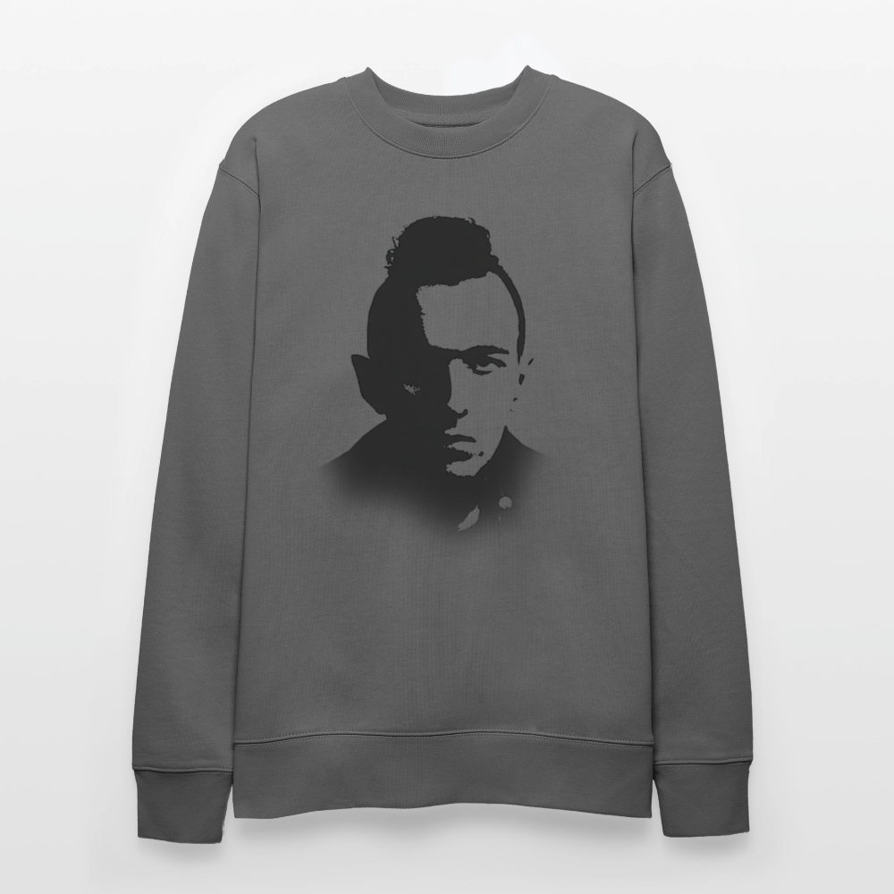 Stencil of Rebellion, Ekologisk sweatshirt CHANGER unisex från Stanley/Stella - kolgrå