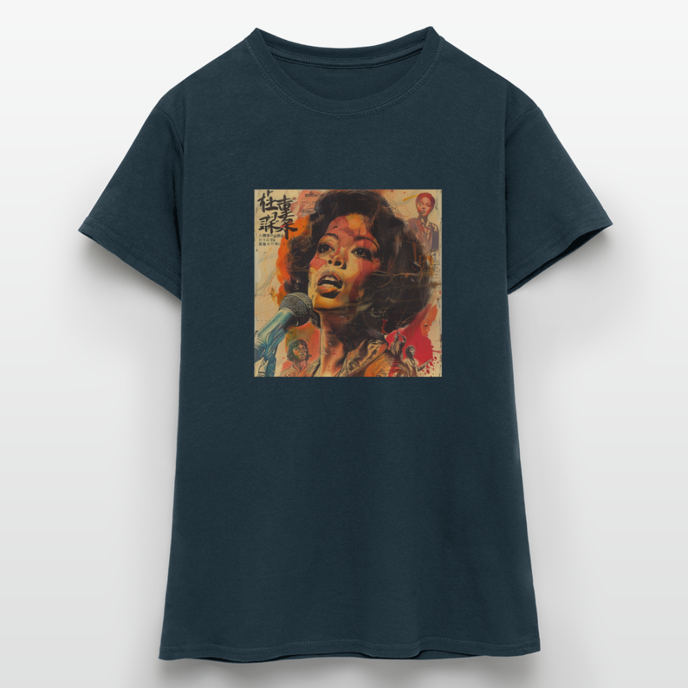 Soundtrack, Soul Undercover, T-shirt dam - marinblå