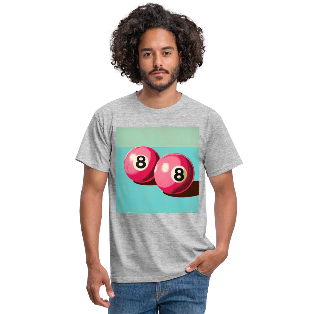 Rosa Rivaler, T-shirt herr - gråmelerad