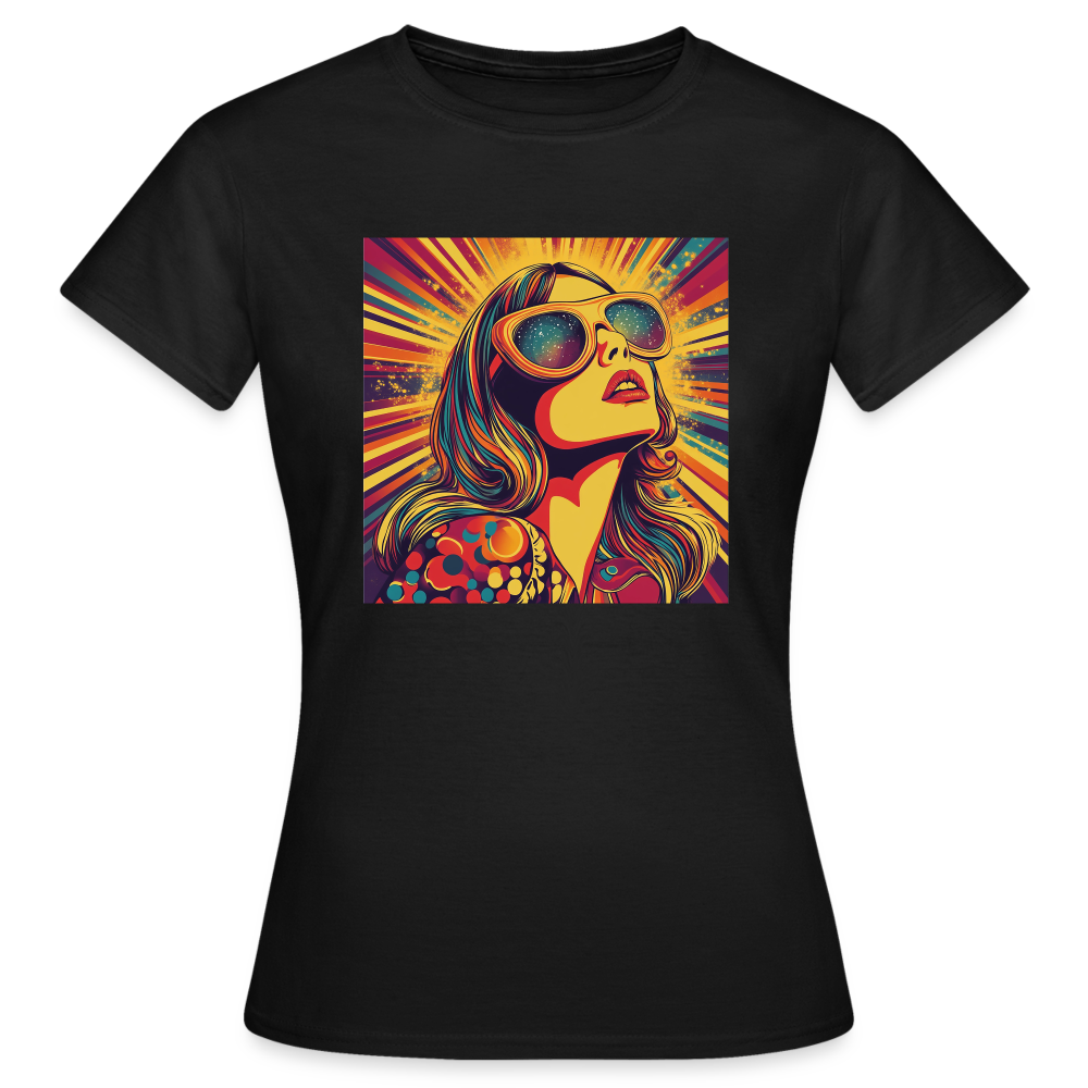 Disco Fever, T-shirt dam - svart
