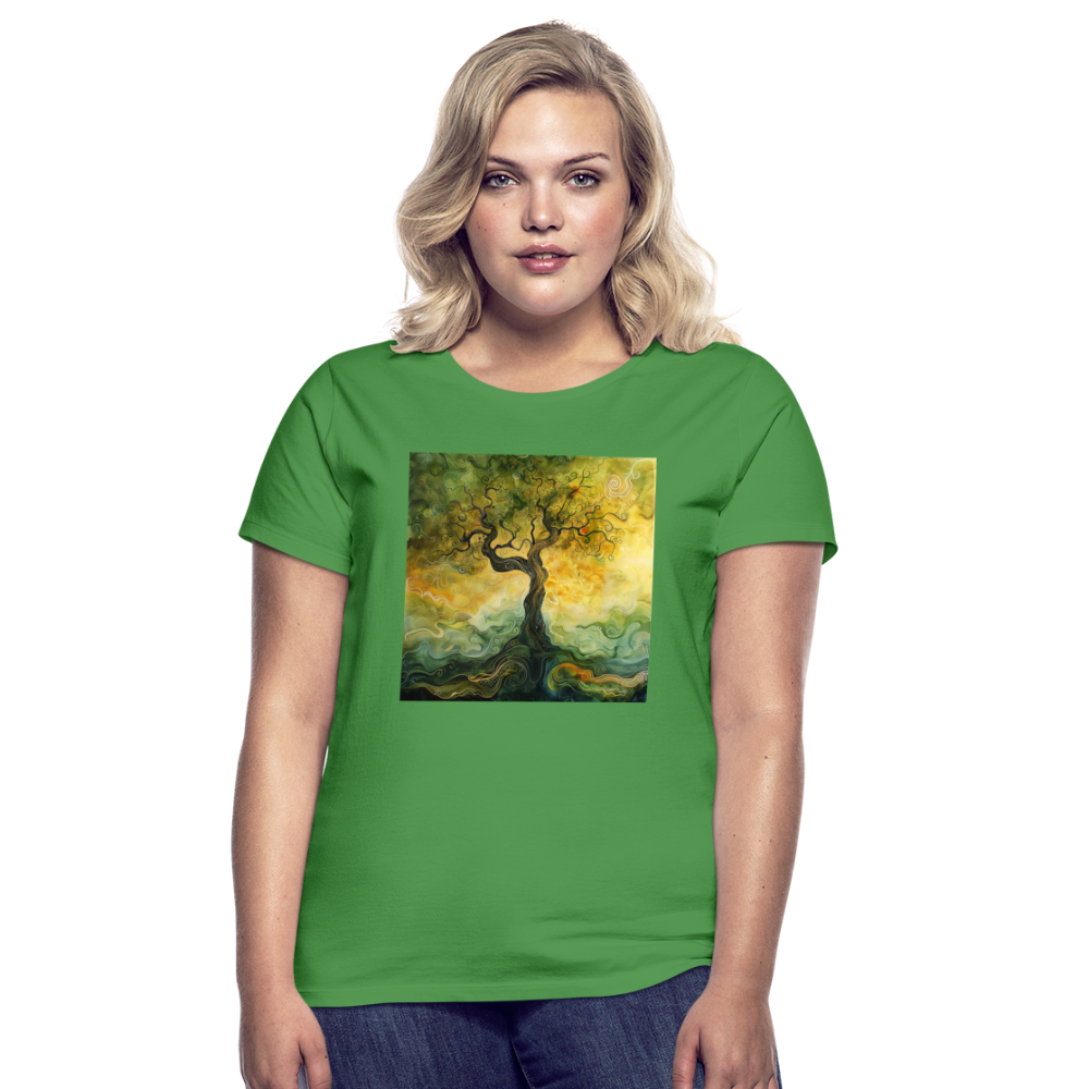 Trädets visdom, T-shirt dam - kellygrön