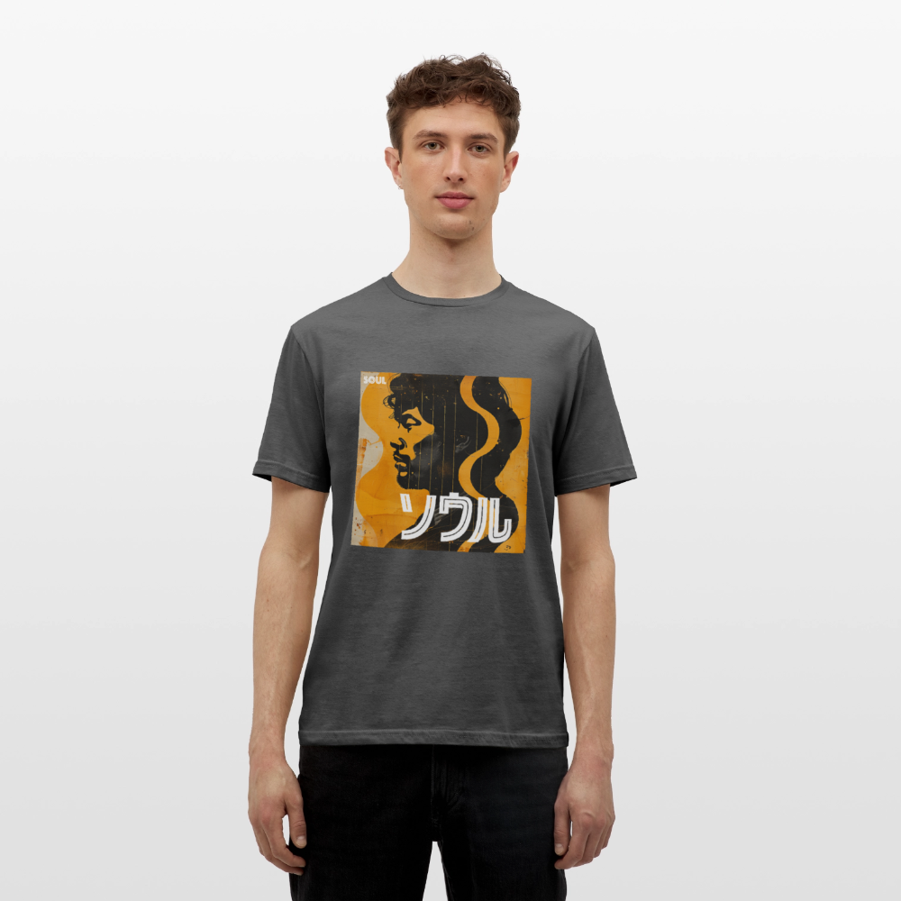 Nippon Grooves, T-shirt unisex - kolgrå