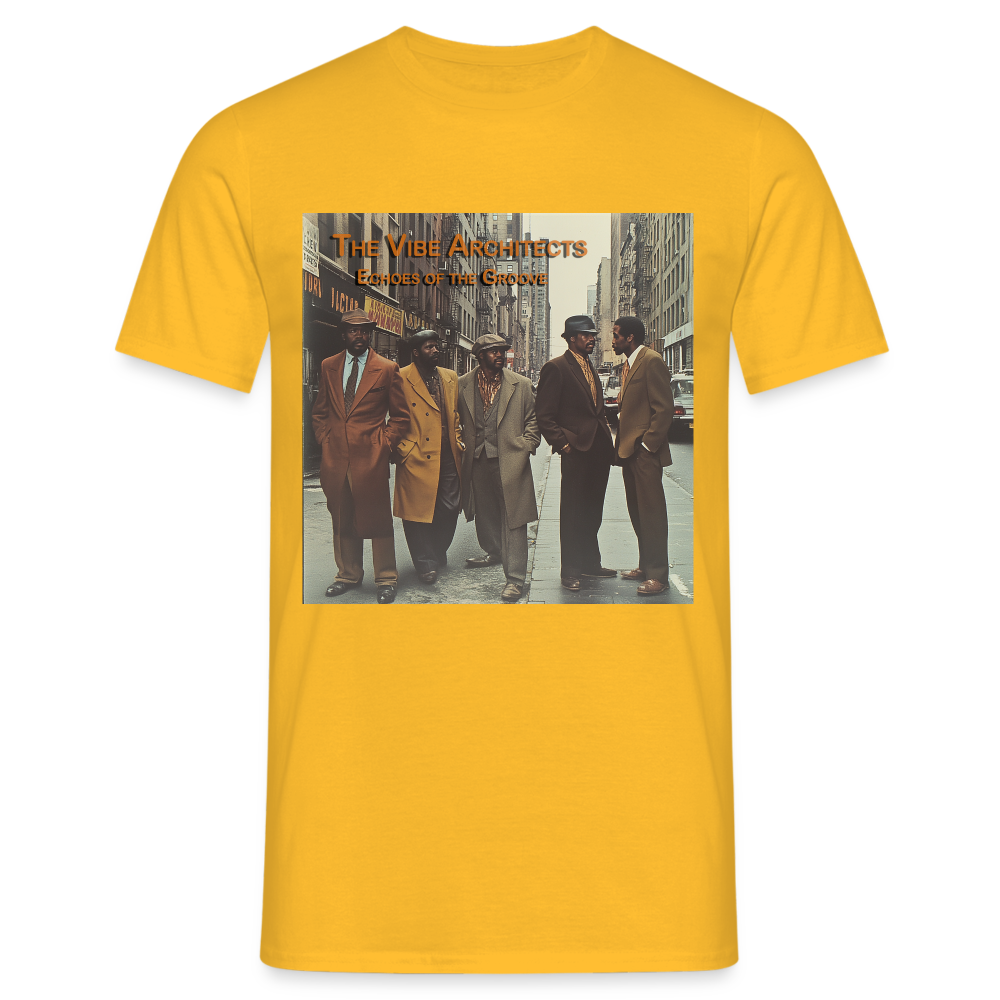 The Vibe Architects, T-shirt herr - gul