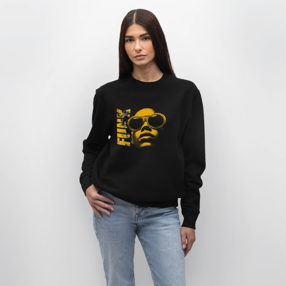 Funk Eternal, Ekologisk sweatshirt CHANGER unisex från Stanley/Stella - svart