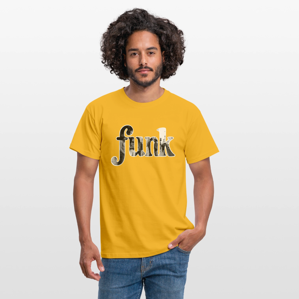 Funk Vibes, T-shirt unisex - gul