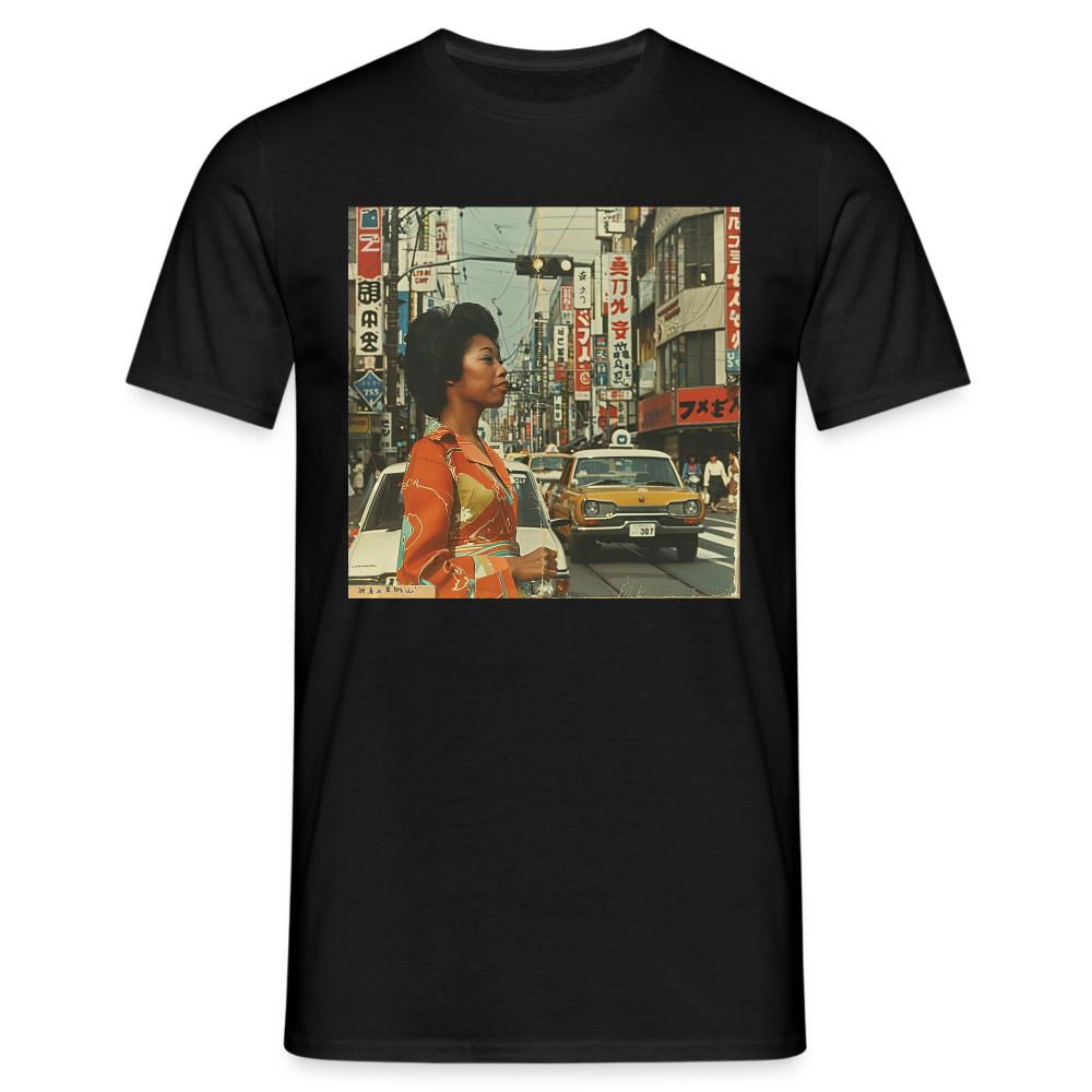 Yumi Sakamoto, T-shirt herr - svart