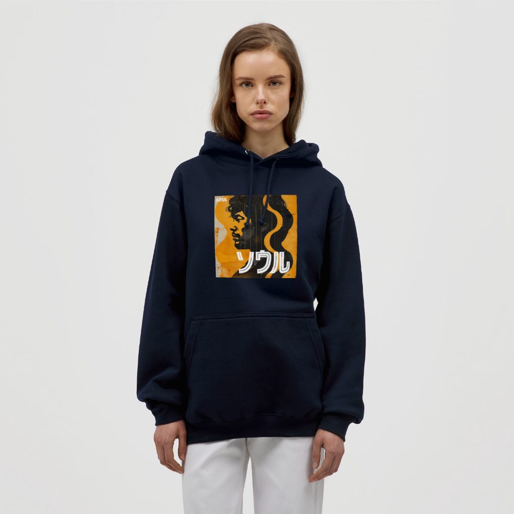 Nippon Grooves, Luvtröja unisex - marinblå