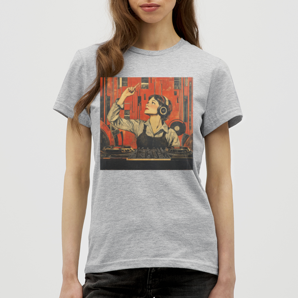 Revolutionens Rytm, T-shirt dam - gråmelerad