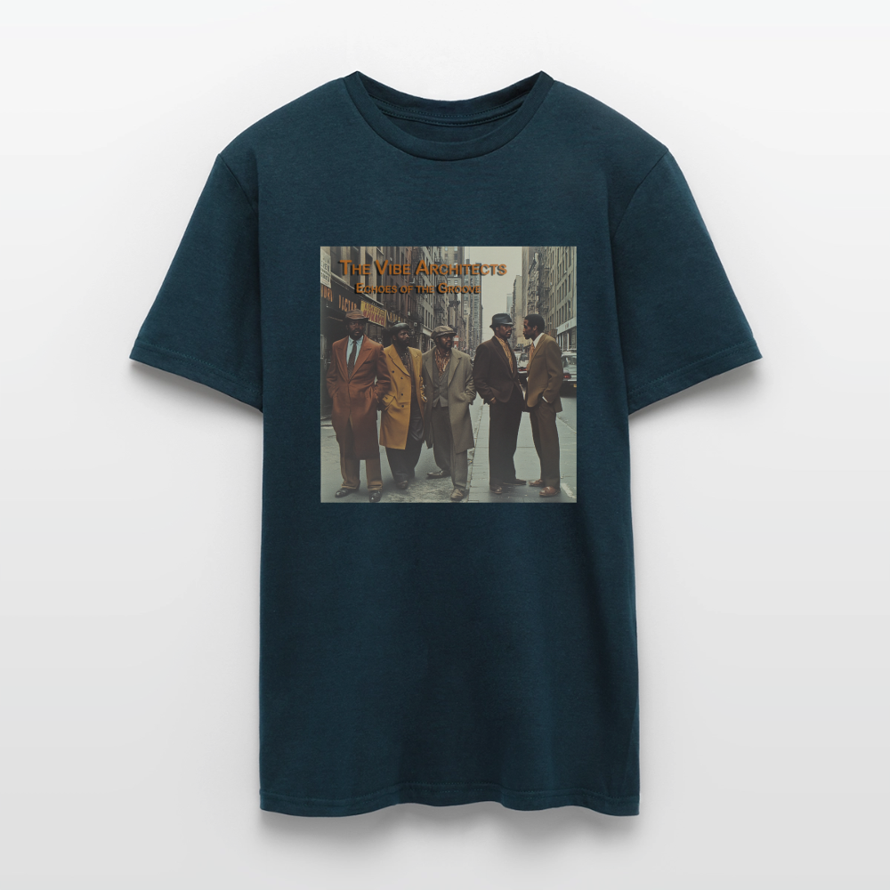 The Vibe Architects, T-shirt herr - marinblå