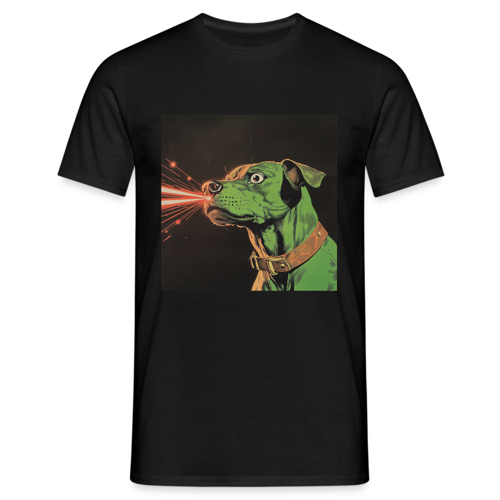 Strålhunden, T-shirt herr - svart